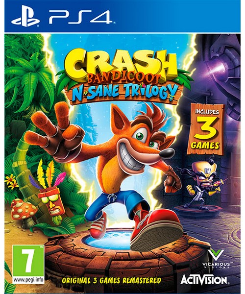 Crash Bandicoot N’sane Trilogy (PS4)