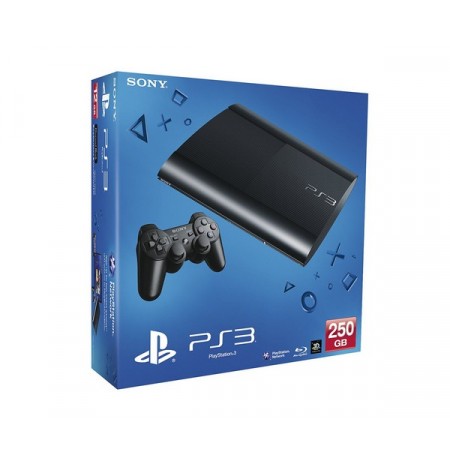 Sony PlayStation 3 Super Slim 250Gb (б/у) + 15 Игр