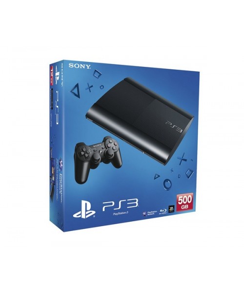 Sony PlayStation 3 Super Slim 500Gb (б/у) + 25 игр